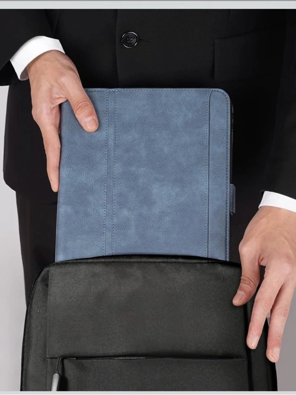 Handmade Case for iPad Pro 13 Inch (M5/M4) 2025/2024 with Pencil Holder Pocket